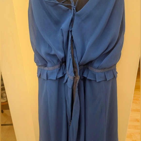 Club Monaco Blue Dress Size 6 - Picture 4 of 7
